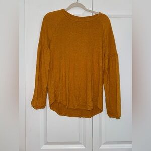 Old Navy Luxe Golden Top